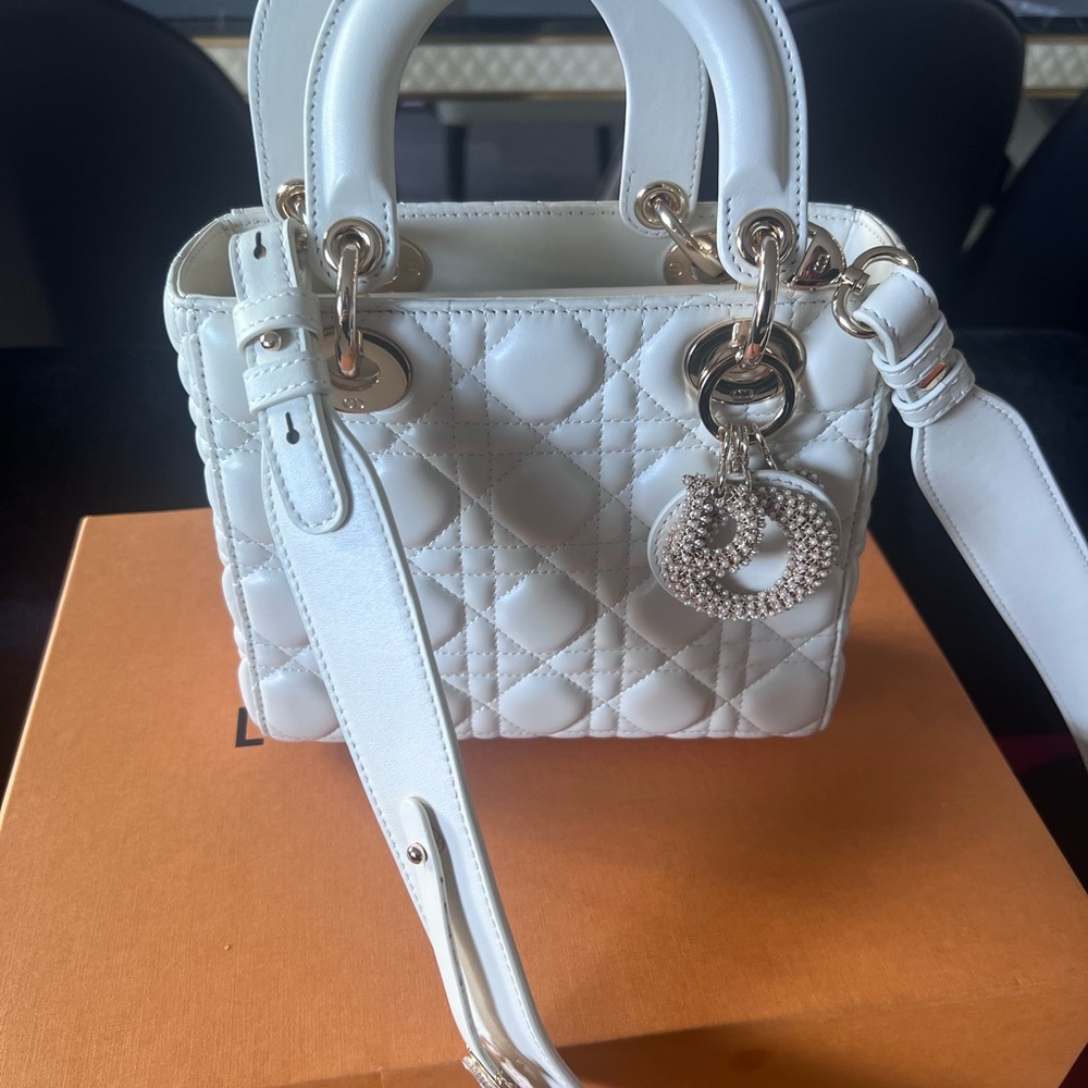 Dior White Lady Bag